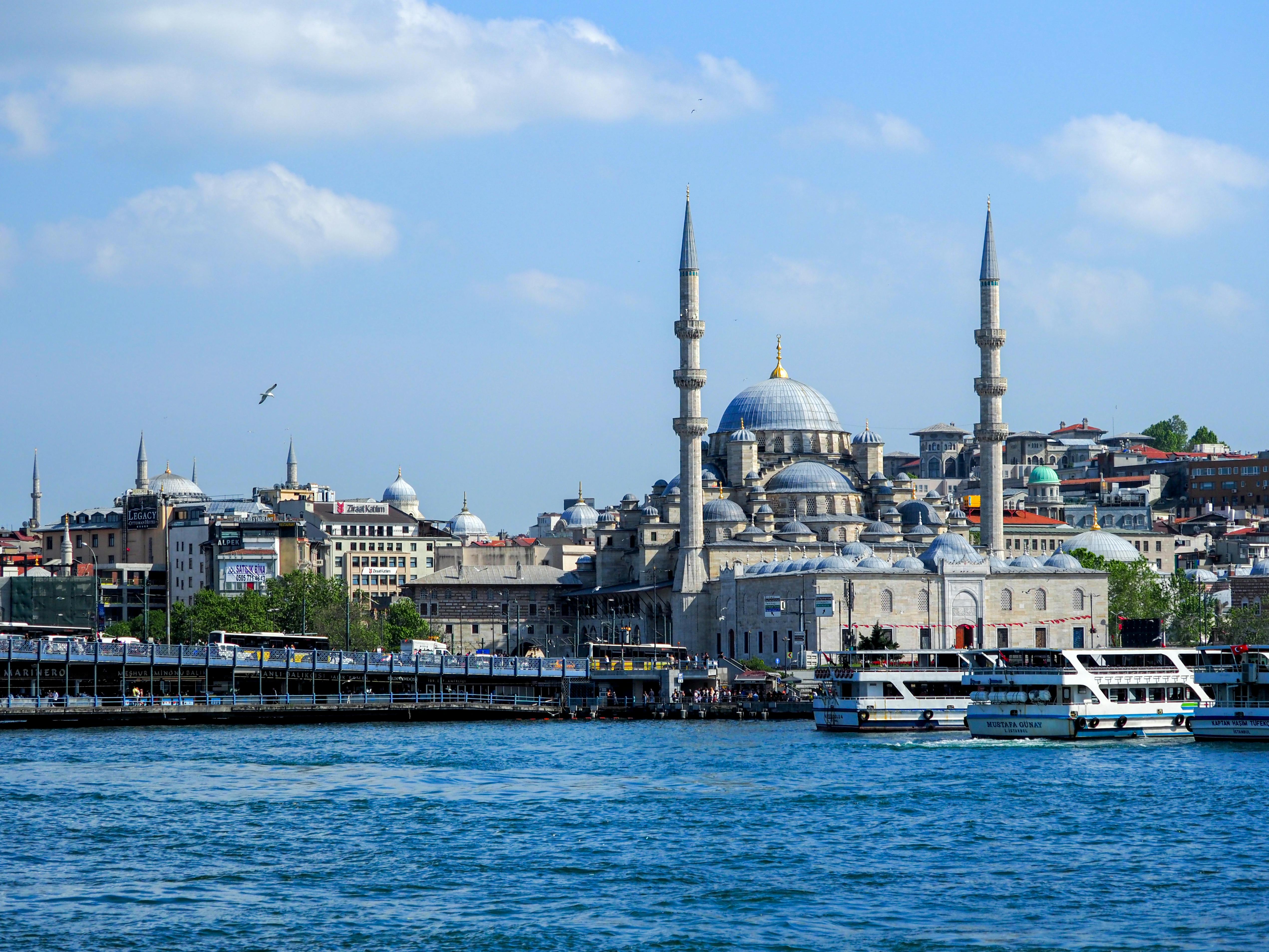 View of Istanbul near Bosporus side